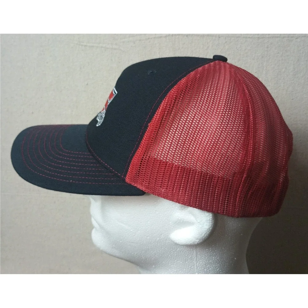 Spokane Chiefs Hockey Team Trucker Hat Snapback‎ Baseball Cap Red Black